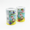 Food Grade Round Cylinder Cardboard Boxes Packaging Cookies Composite Paper Cans For Food