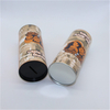 Hot Piggy Bank Paper Tube Customized Metal Lid Free Samples High Quality Recycle Paper Tubes Saving Money Cans