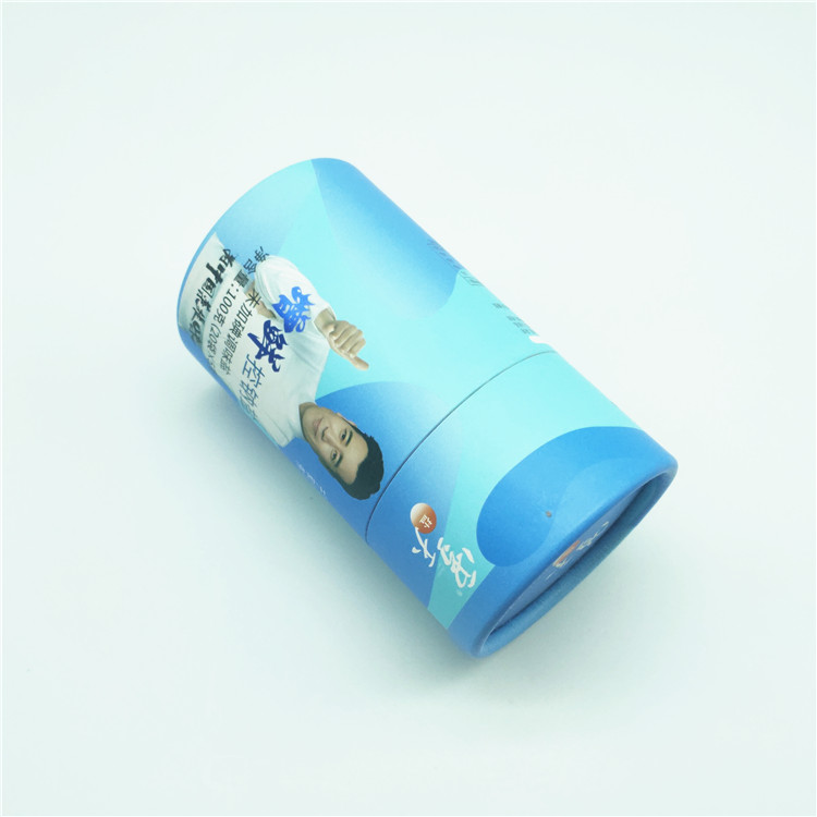 Wholesale Custom Food Grade Tube Airtight Nuts Paper Cans Food Cardboard Paper Tube For Snack Candy