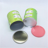 Eco-Friendly Food Grade Paper Tube with Easy Peel Lid for Coffee Beans Food Powder Tea Packaging Canister Jar Bottle Box