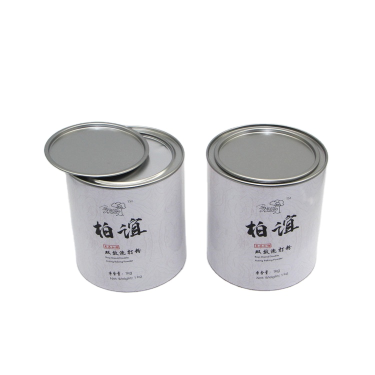 Powder Container Composite Cylinder Tubes Eco-friend Paper Tubes