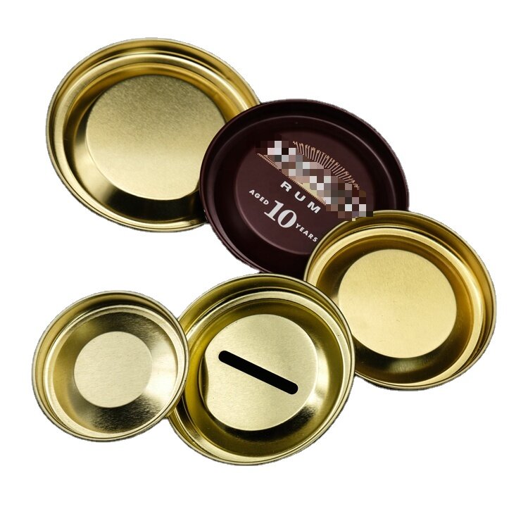 China Factory Metal Lids For Paper Cans And Iron Cans