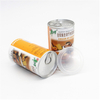 Round Easy Pull Ring Lid Paper Can For Powder Snacks