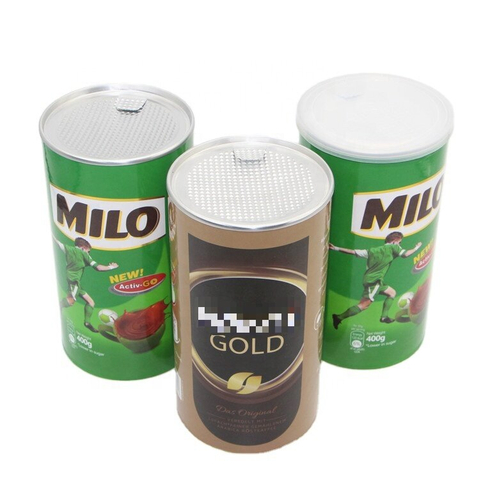 Food Grade Packaging Paper Cans for Coffee