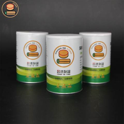 Recyclable Spice & Seasoning Paper Cans with Shaker Lids