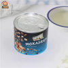 Easy-Peel Kraft Material Cylinder Tube for Baby Food Pet Food Powder Coffee Nuts Peanut Composite Paper Can with Lid