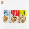 Hot Sale Factory Direct Kraft Paper Tube Packaging for Cashew Nut Chestnut Peanant Snacks Easy Pull Ring Lid Paper Jar Can