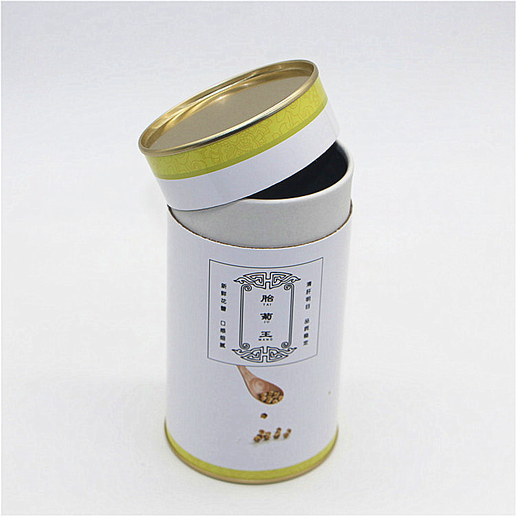 Double Layer Paper Tube For Packing Tea Gift Food Socks Wine