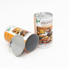 Round Easy Pull Ring Lid Paper Can For Powder Snacks