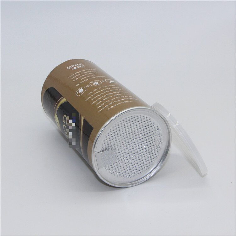 Food Grade Packaging Paper Cans for Coffee