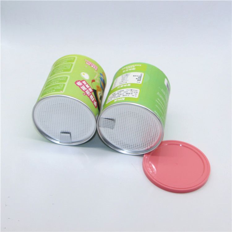 Food Grade Paper Tube Packaging For Chocolate Nuts Candy Cookie